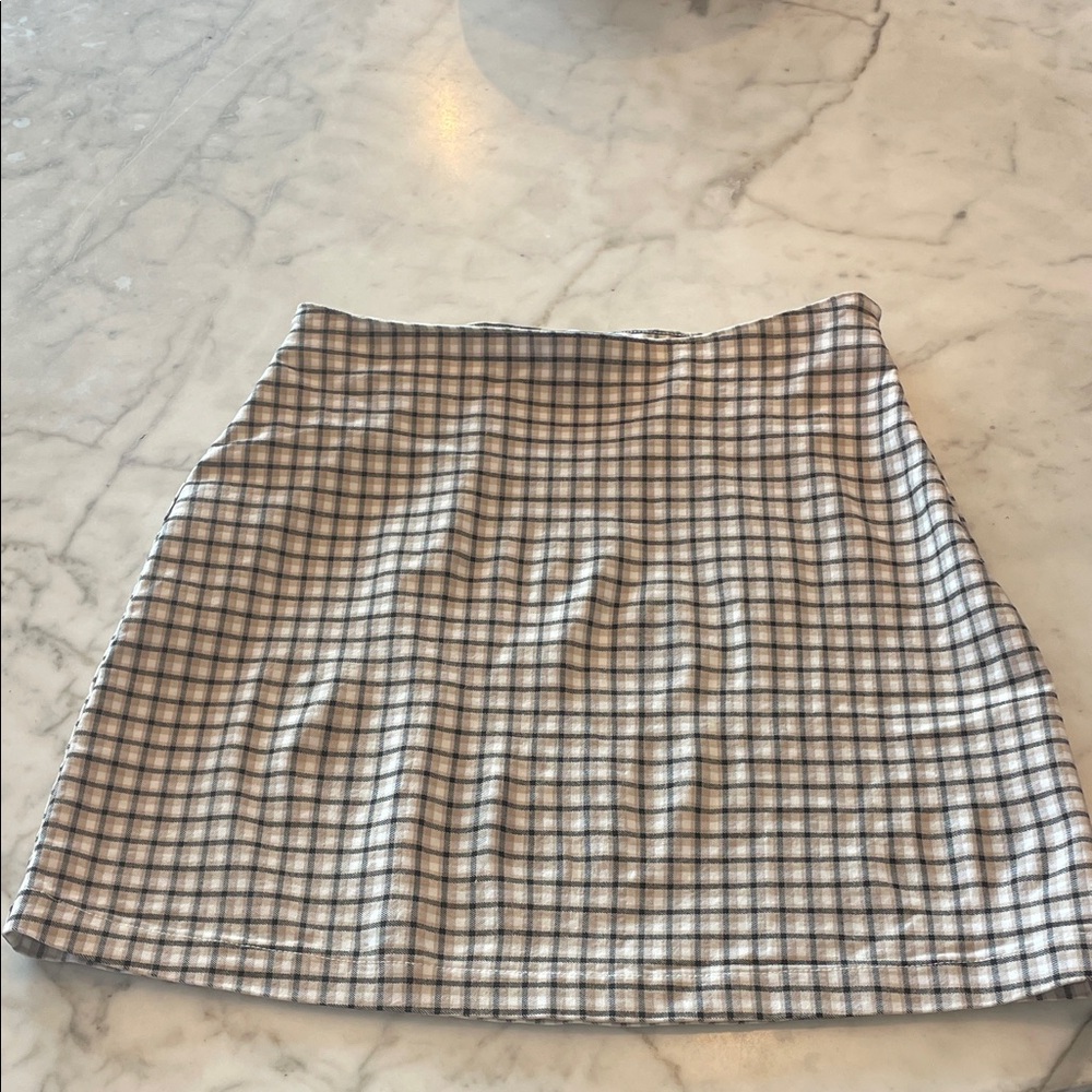 Hollister Plaid Mini Skirt